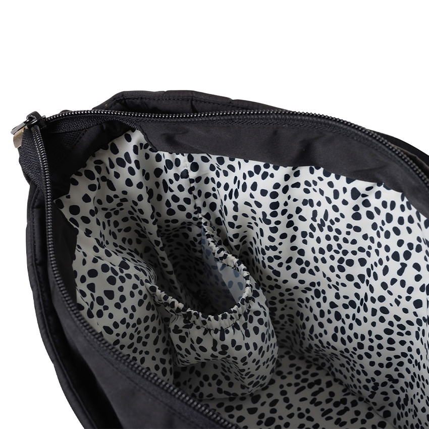 Sac à langer organisateur de poussette Puffed black  