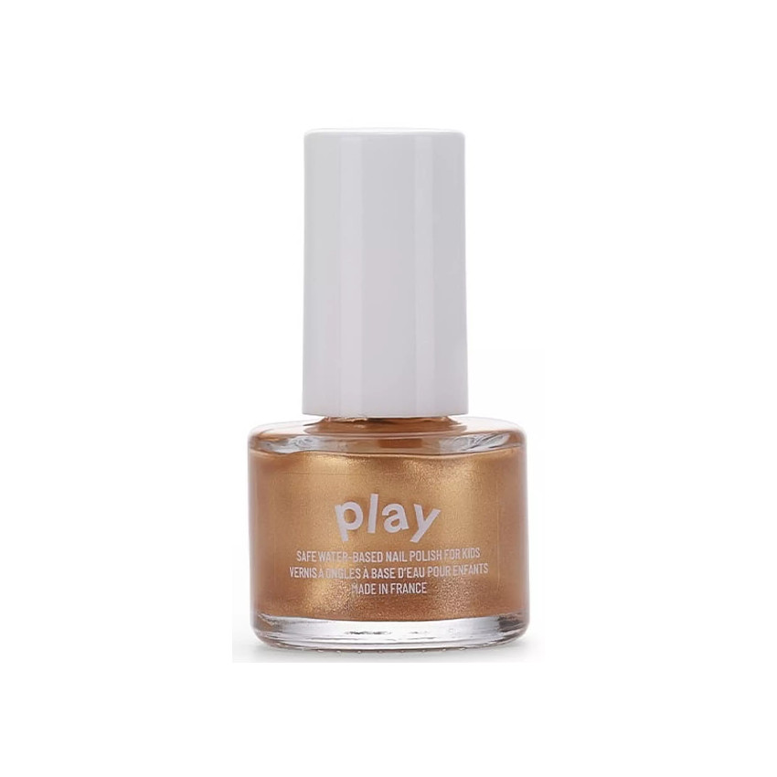 Vernis à ongle lavable à l'eau or 