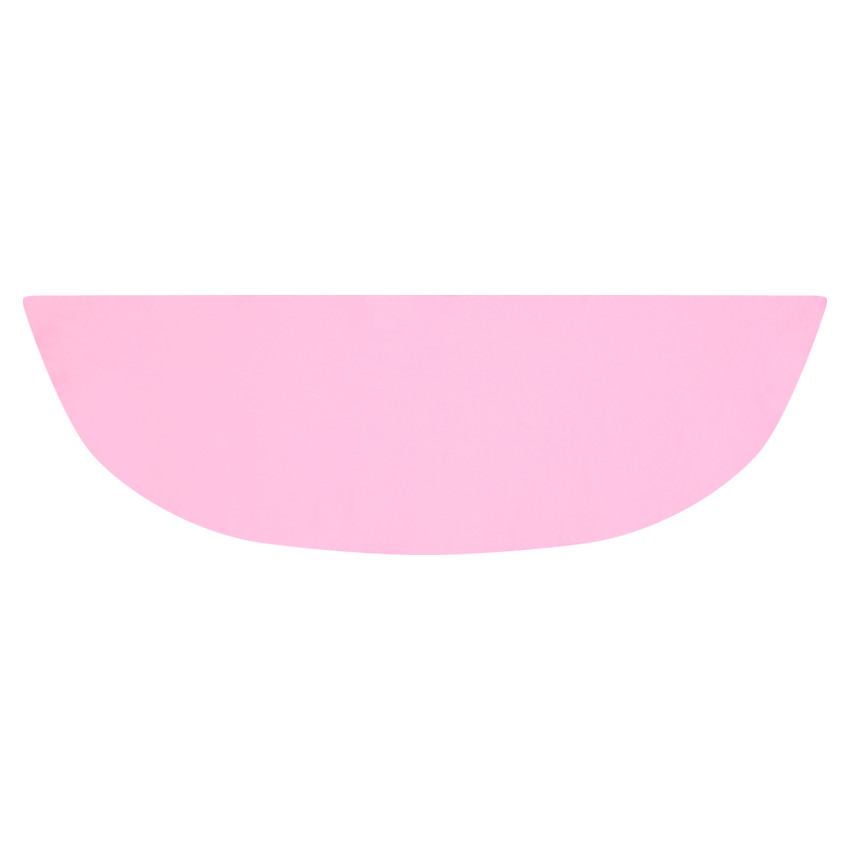 Maillot de bain 2 pièces à rayures avec paréo rose 