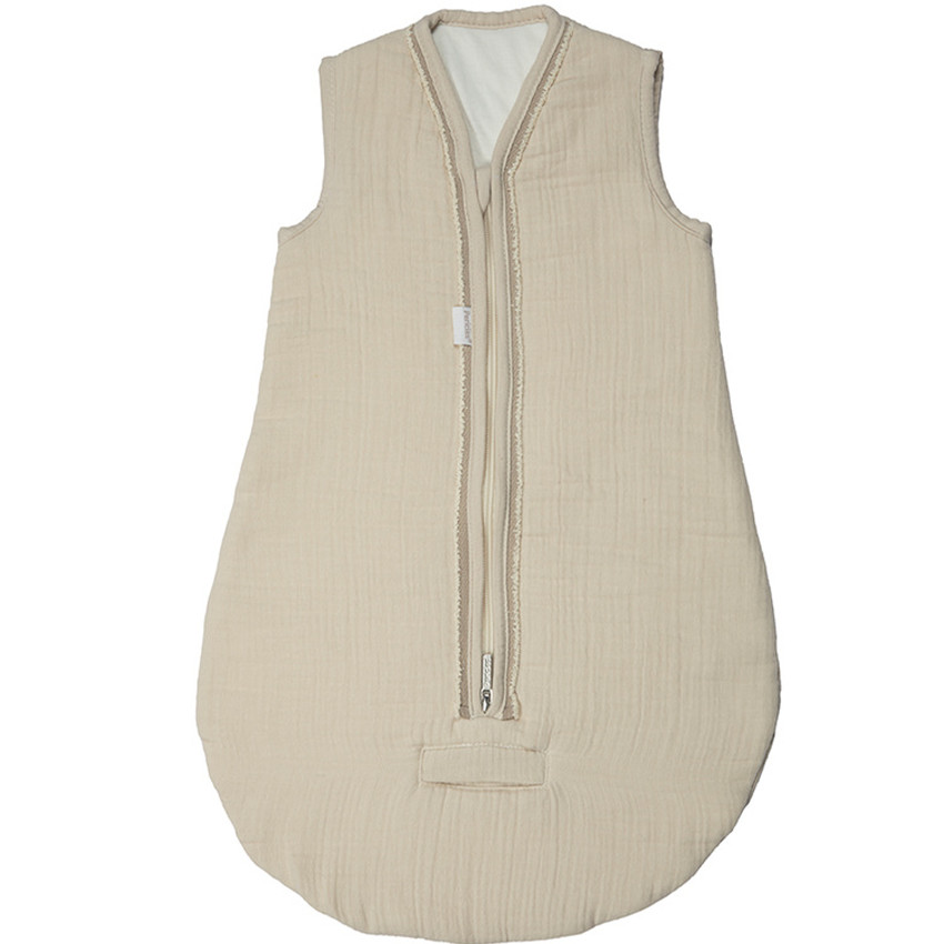 Gigoteuse sans manches 70cm Crème 