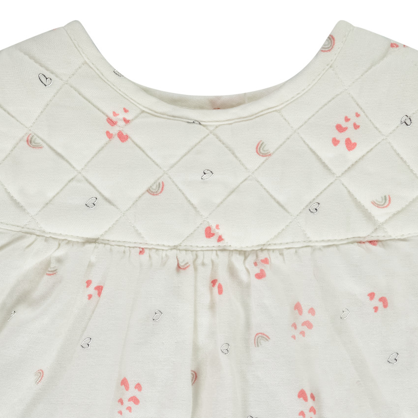 Ensemble 2 pièces imprimé fantaisie en coton pour bébé fille 