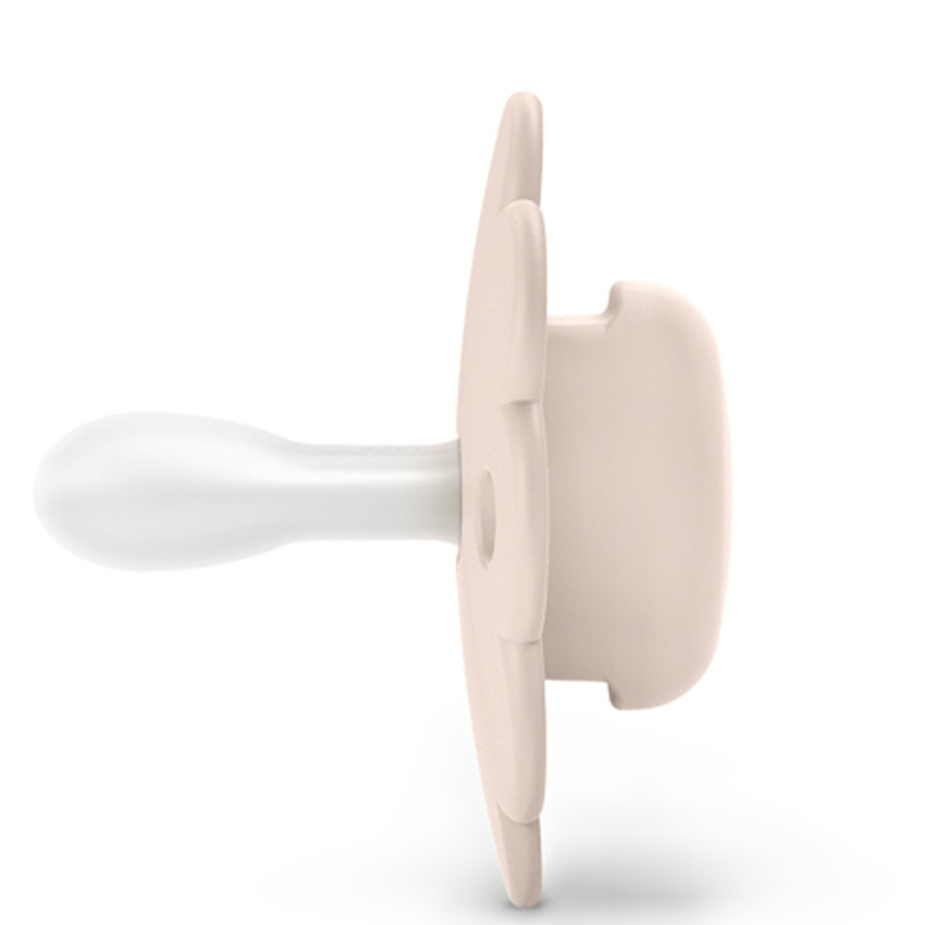 Fopspeen Wonder siliconen Magenta/Chalk 6/18M 2stuks 