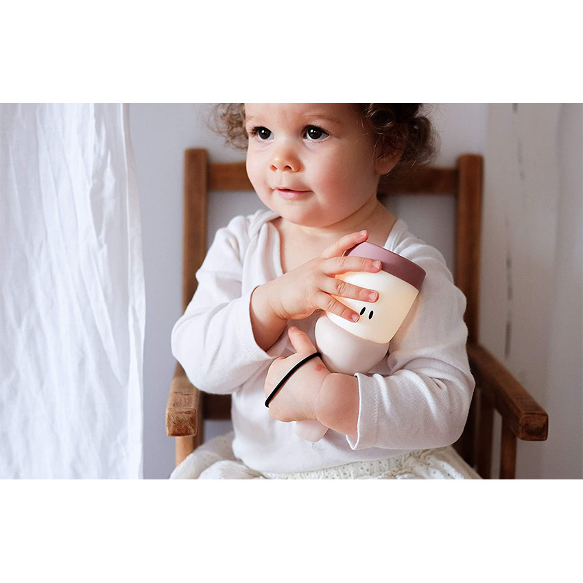 Nachtlamp Pixie 2-in-1 Doopsuiker rose 