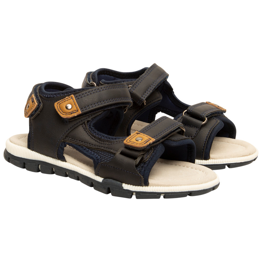 Sandales à scratchs pour garçon 