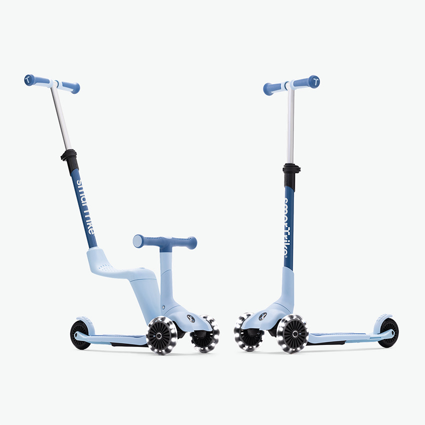 Trottinette 3 roues Xtend-Mini Ride 12mois-9ans Soft Blue 