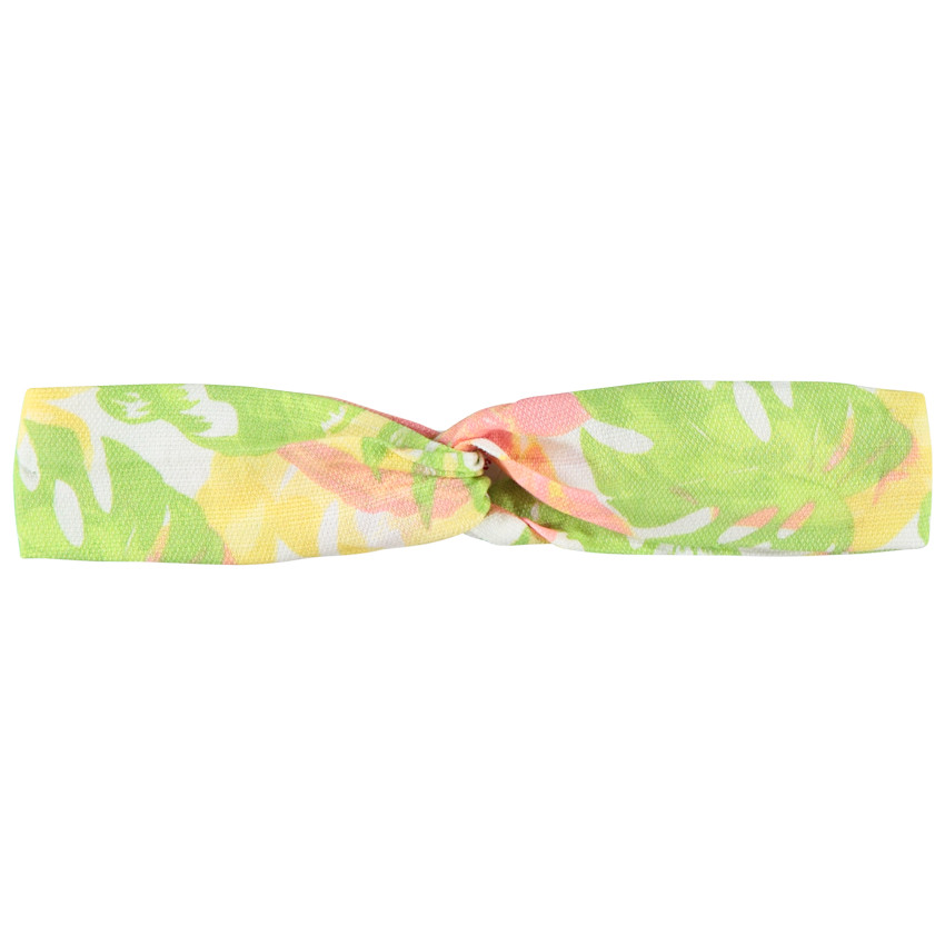 Bandeau effet croisé imprimé exotique pour fille 