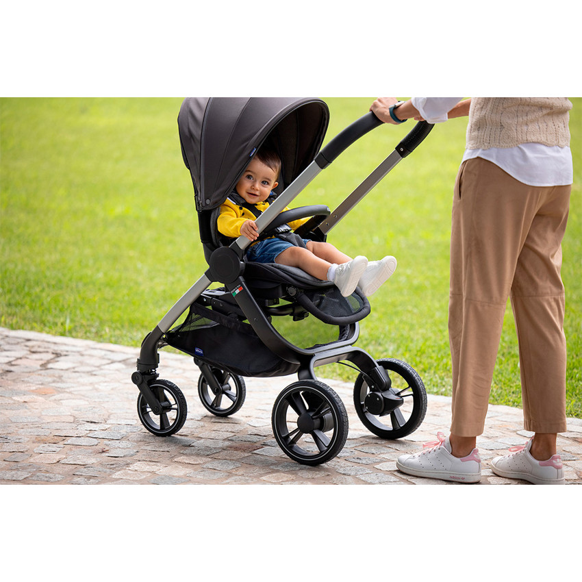Kinderwagen Trio Alysia I-Size - Pirate Black 