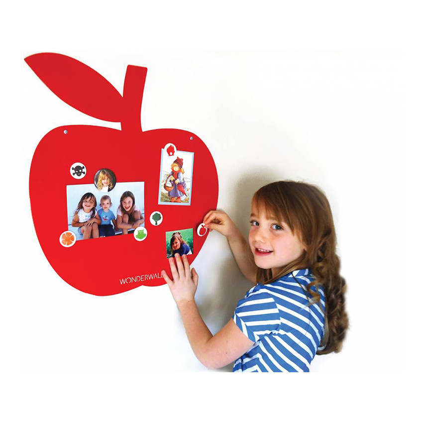 Tableau magnétique Pomme 50 x 60 cm - Crispy Red 