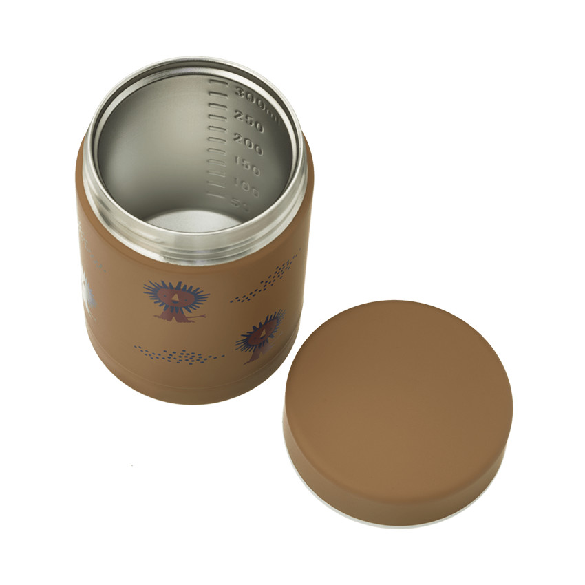 Pot alimentaire isotherme 300ml Lion Terracotta 