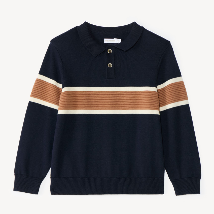 Poloshirt jongens met een fantasiedesign 