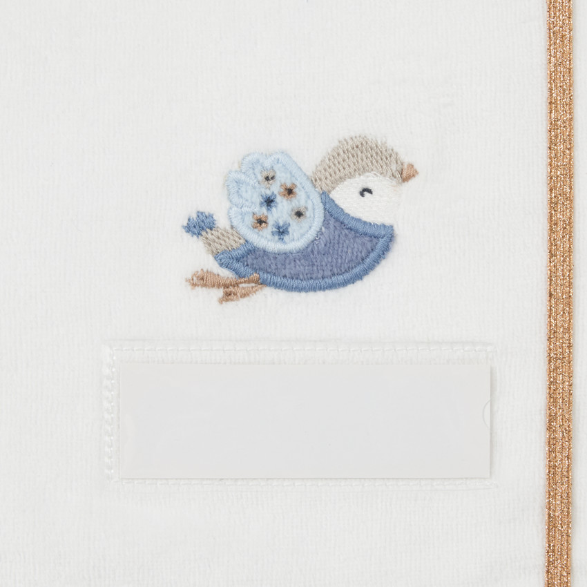 Protège carnet de santé en velours Tiny Flowers 