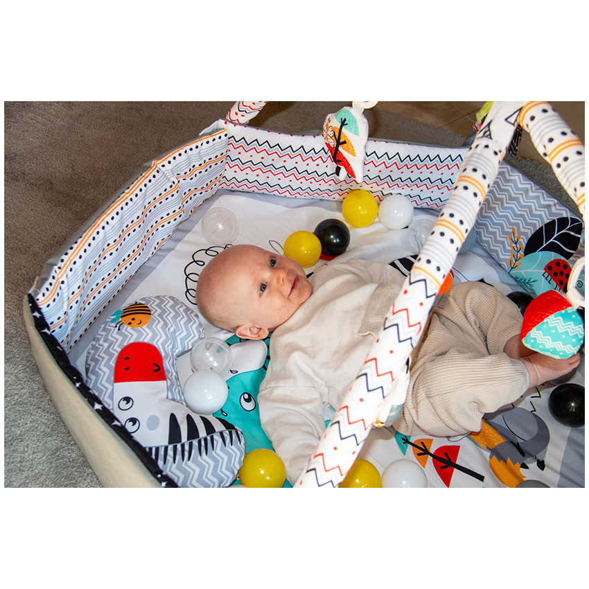 Tapis d'éveil Une nuit dans la jungle 