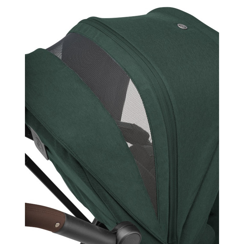 Poussette Leona2 ultra compact Twillic Green 