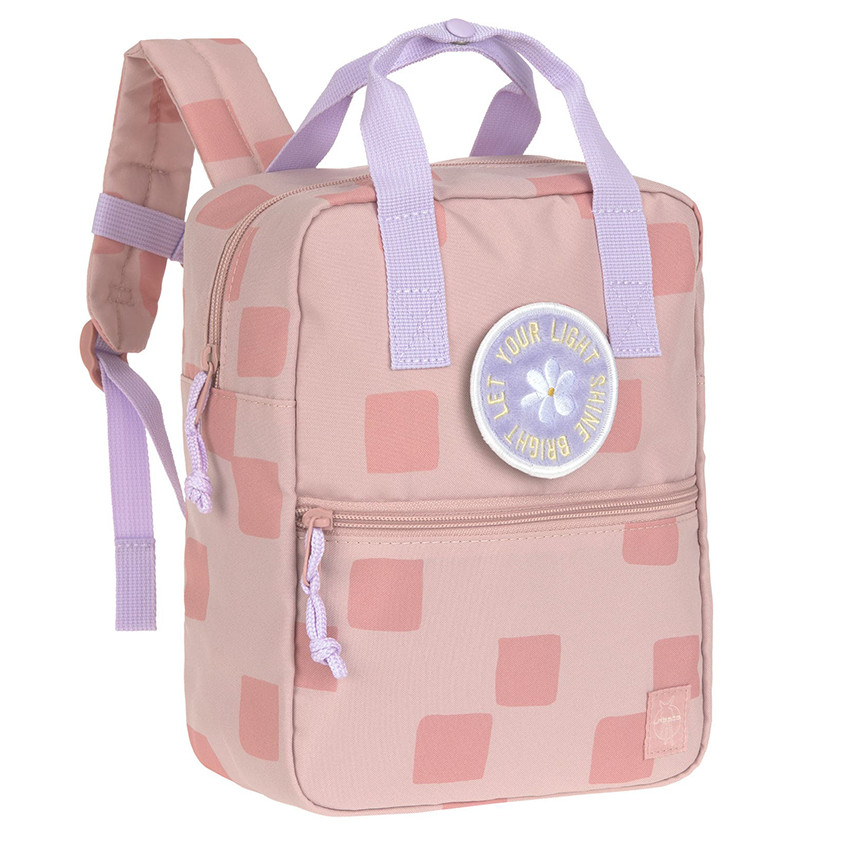 Sac à dos enfant Mini Patern carré Party Rose 