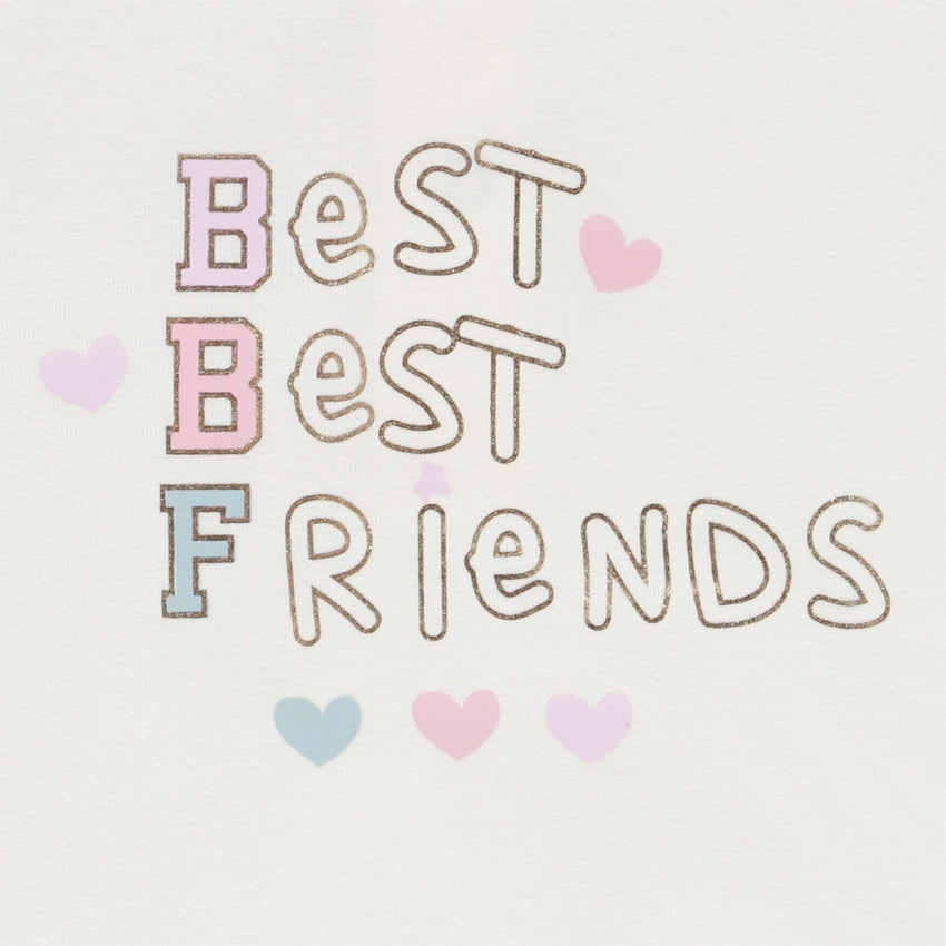 Vest zonder mouwen + T-shirt met lange mouwen + Legging voor baby meisje 