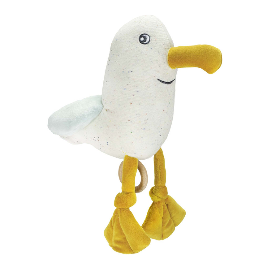Peluche musicale Paulette La Mouette 25cm 