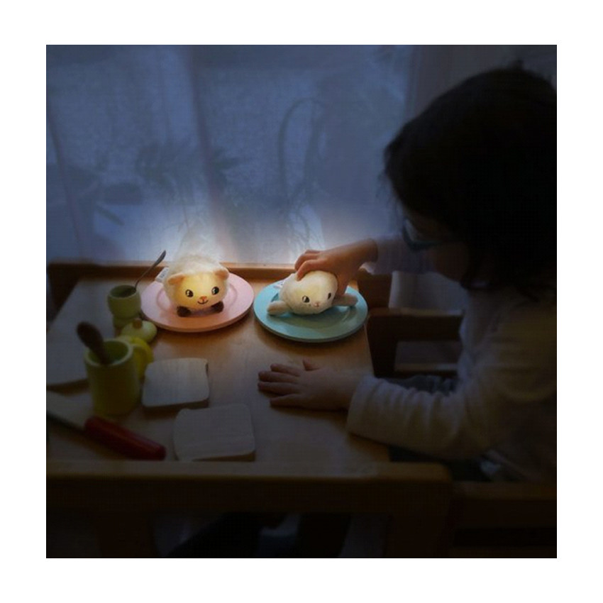 Knuffel nachtlamp Shakie - Schaap 