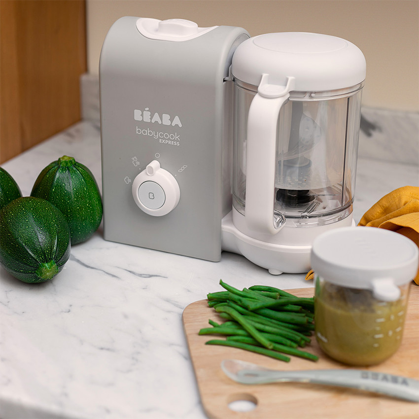 Robot 4 en 1 Babycook Express - Gris Velours 