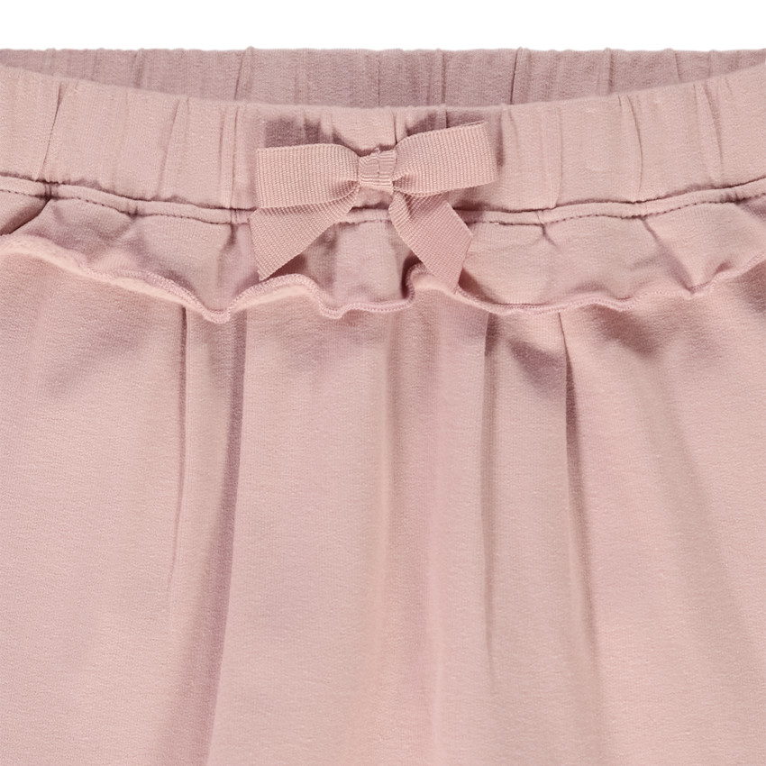 Sport in fleece met ruche voor baby meisje 