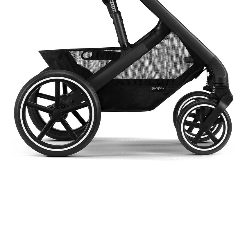 Poussette Balios S Lux 2023 - Châssis Noir / Siège Moon Black 