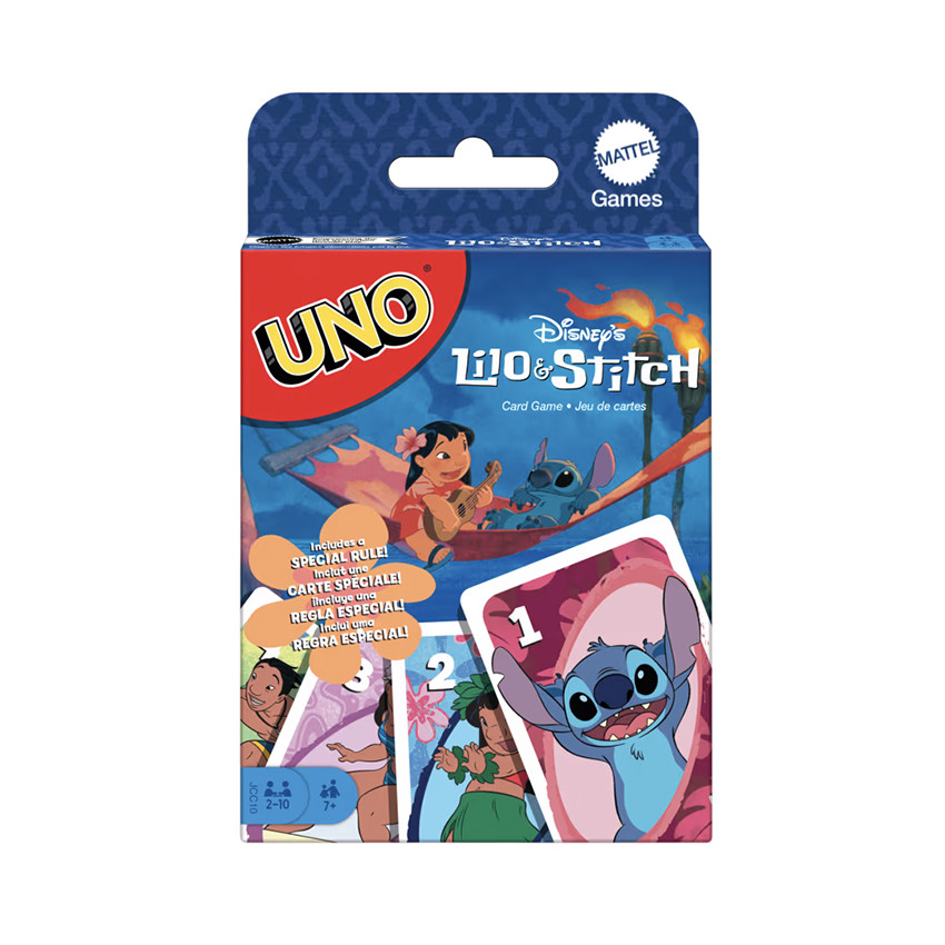 Jeu de cartes Uno Lilo & Stitch Disney 