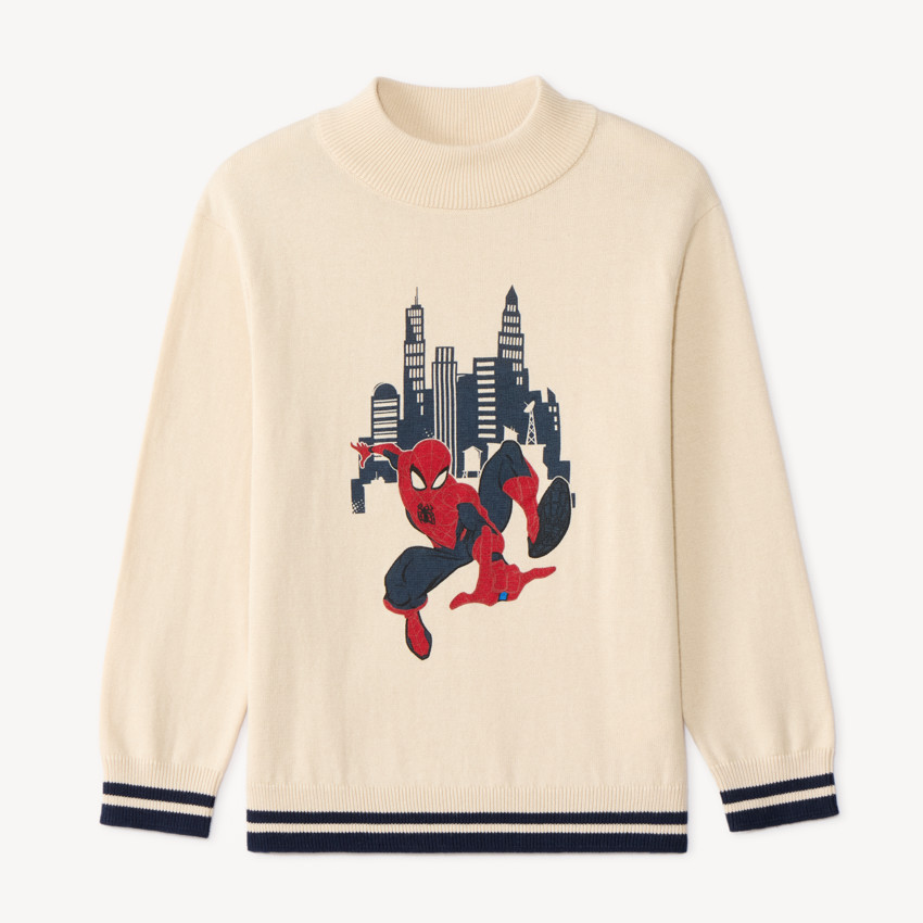 Trui jongens met Spider-Man motief 