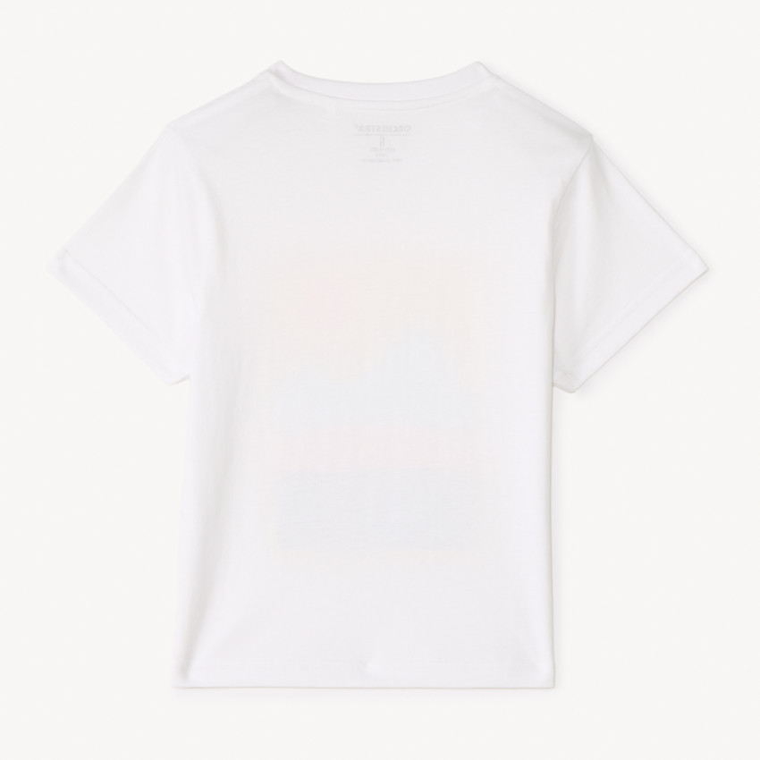 T-shirt manches courtes en jersey print fantaisie pour garçon 