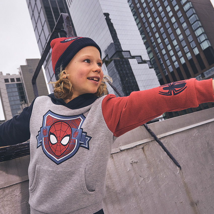 Muts Spider-Man Marvel met magische pailletten voor jongens 