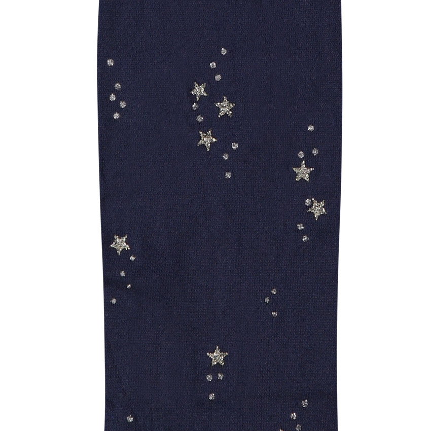 Collant fin imprimé étoiles pour bébé fille 