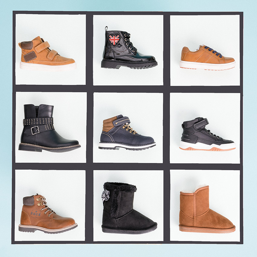 Lage sneakers van camel imitatieleder met veters en rits 