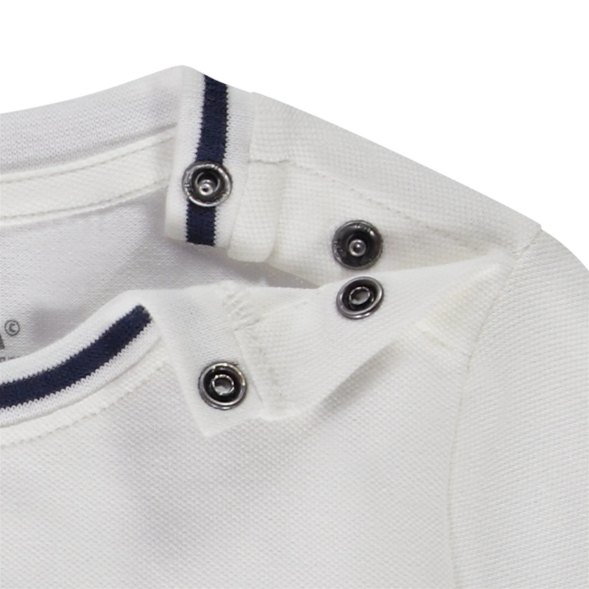 T-shirt lange mouwen puff print British voor baby jongen 