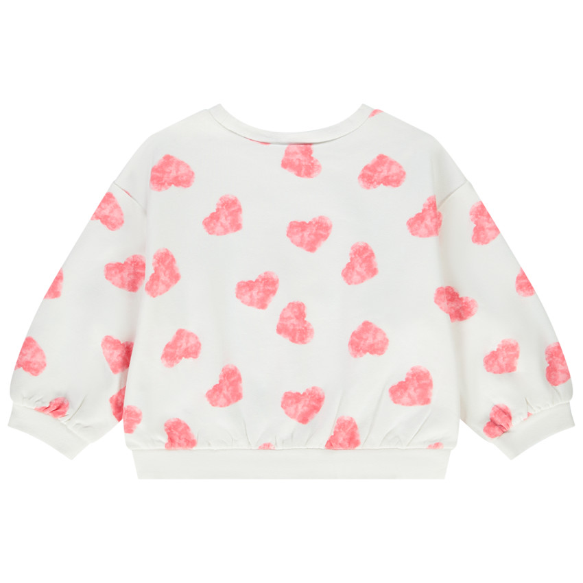 Sweat oversize en molleton print Minnie Disney pour bébé fille 