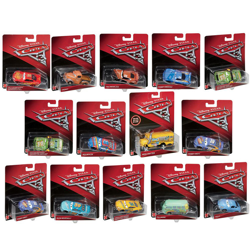 Assortiment de véhicules miniatures Cars 3 - Modèle aléatoire 