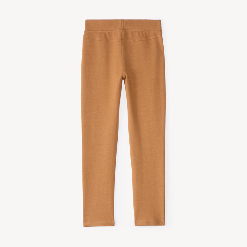 Eenkleurige leggings voor meisje 