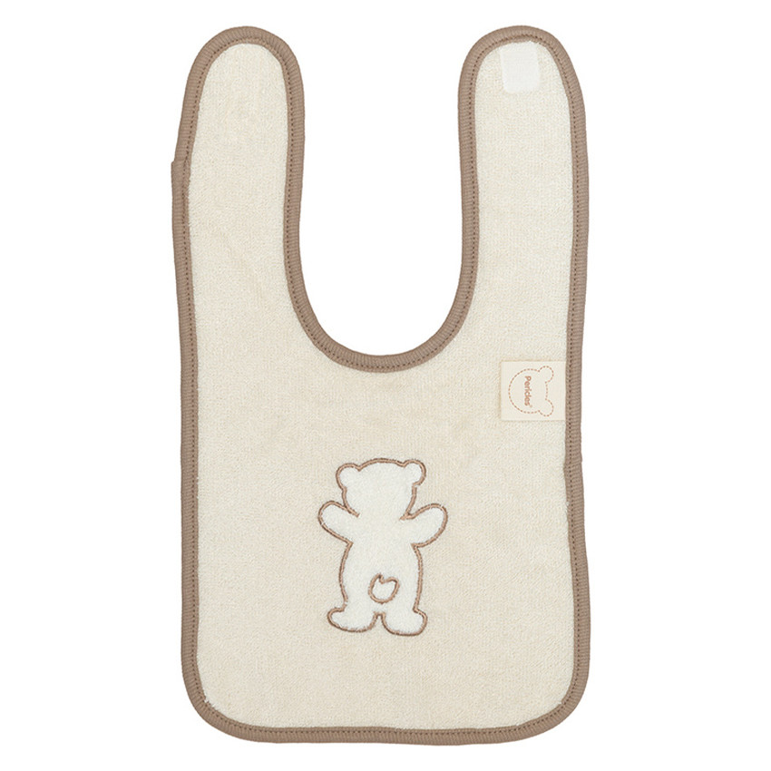 Bavoir Velcro Small Bear Back 