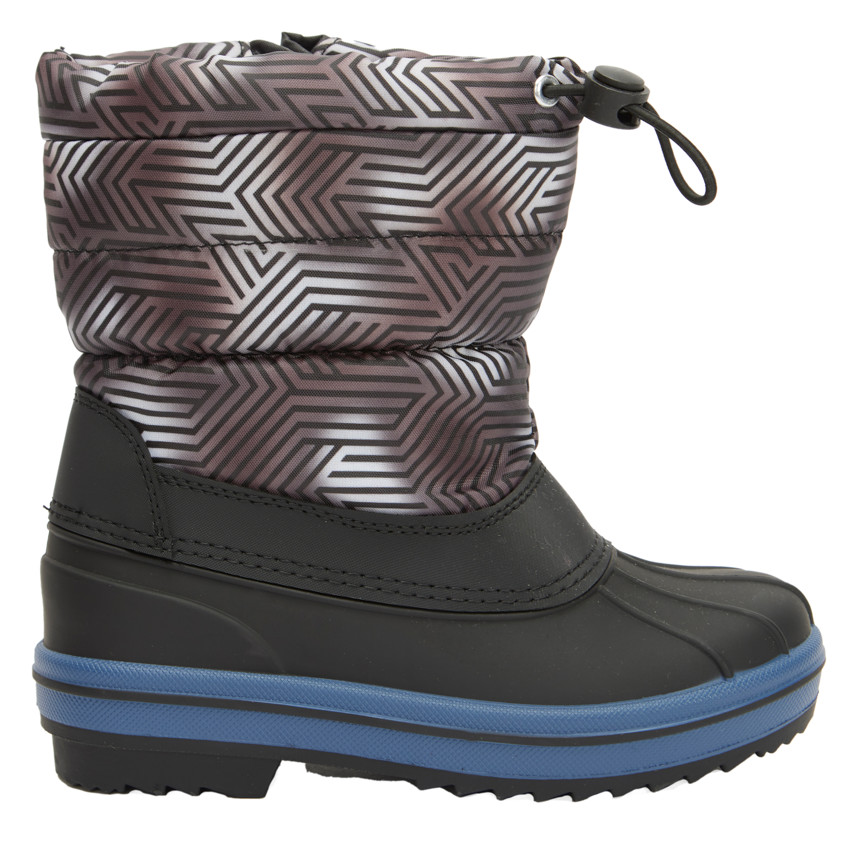 Après-ski zippés imprimé graphique pour garçon 