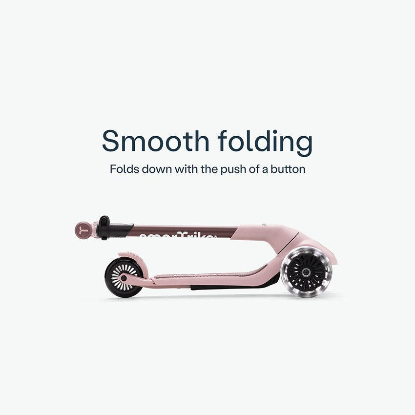 Trottinette 3 roues Xtend Mini-Ride 12M-9ans Soft Pink  