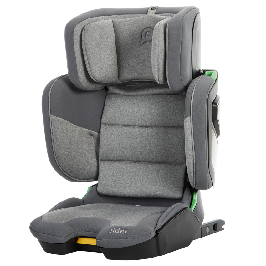 Siège-auto pliant i-Size et Isofix Rider 100-150 cm gris 