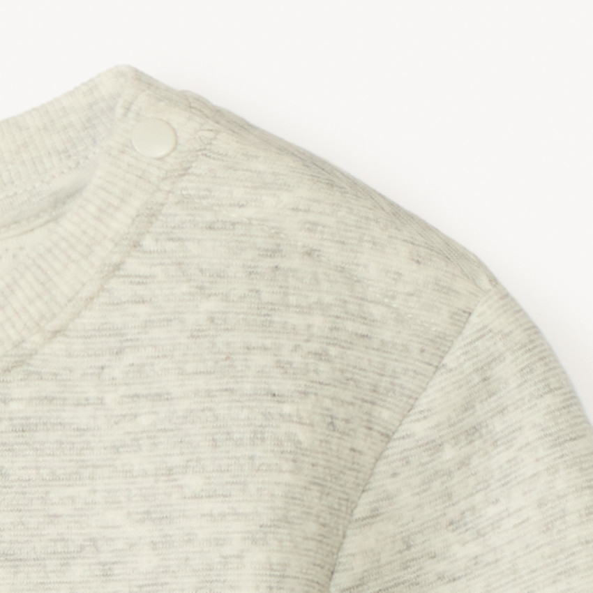 Sweatshirt met surfen borduursel voor babyjongen 