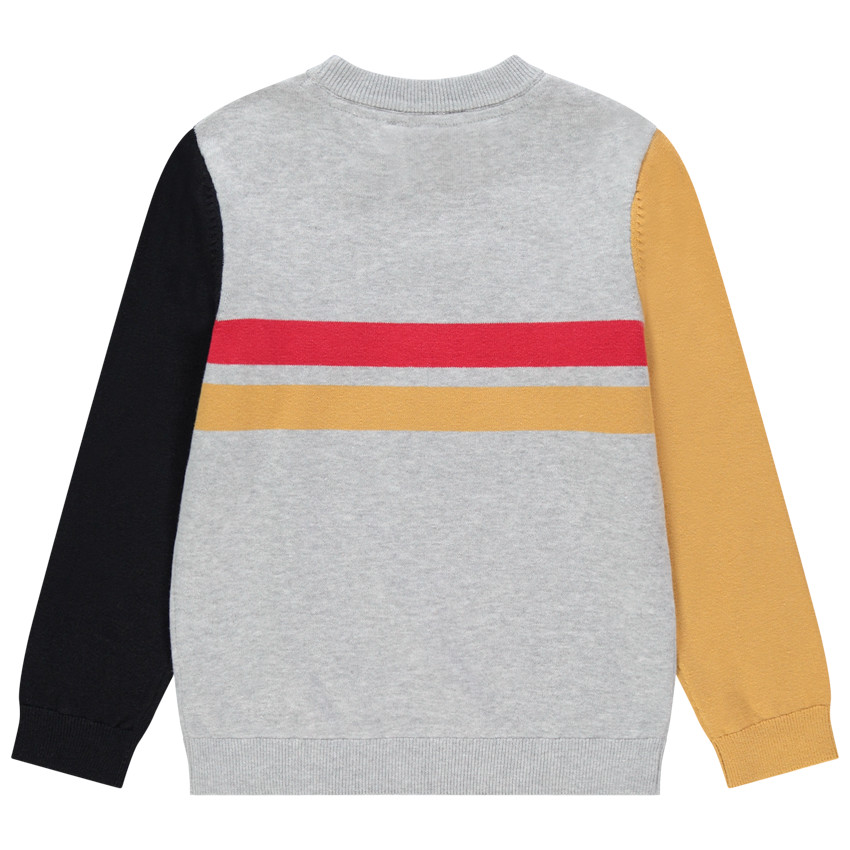 Pull en tricot motif Mickey Disney pour enfant garçon 