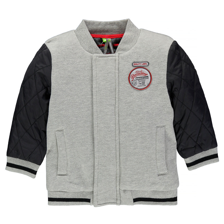 Veste en molleton style teddy 