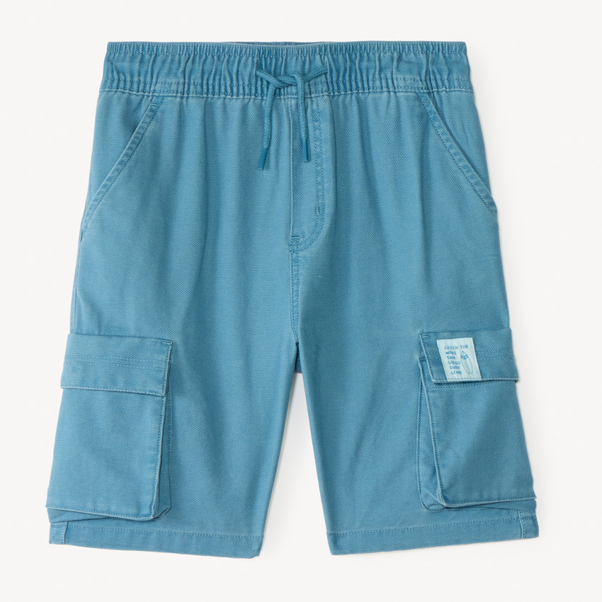 Bermuda style cargo uni garçon 