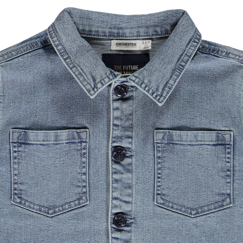 Worker jeansjack met meerdere zakken voor jongens 