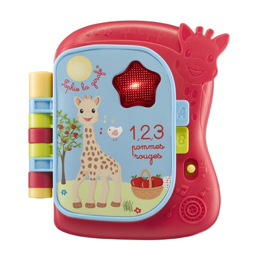 Livre musical et lumineux - Sophie la girafe 