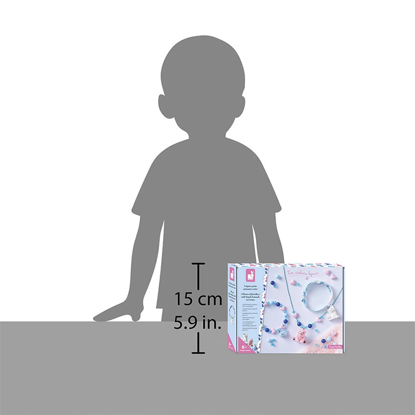 Kit de création de 3 Bijoux Petits Animaux 