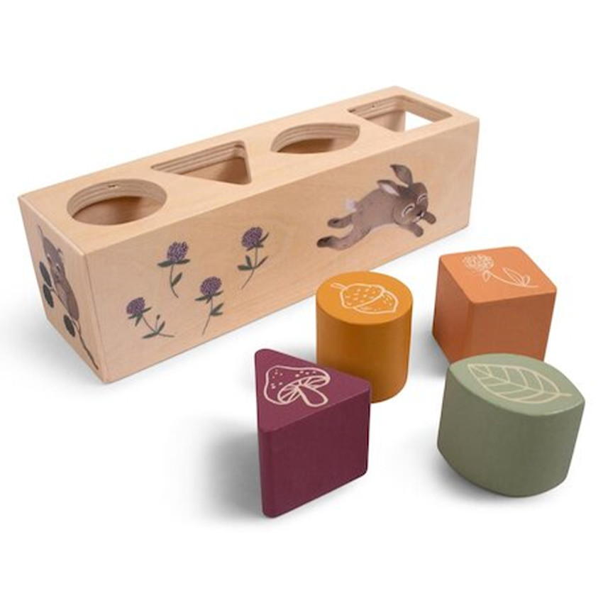 JEU DE FORMES EN BOIS - 4 PCS  