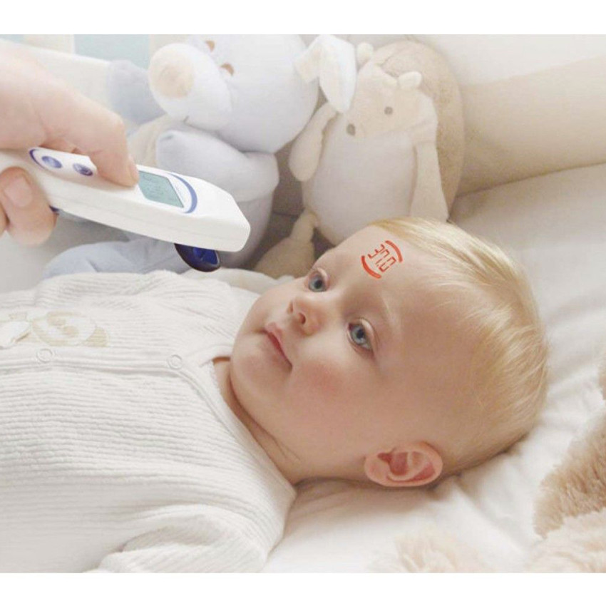 Infrarood thermometer Visiofocus Inclusief 4 batterijen 