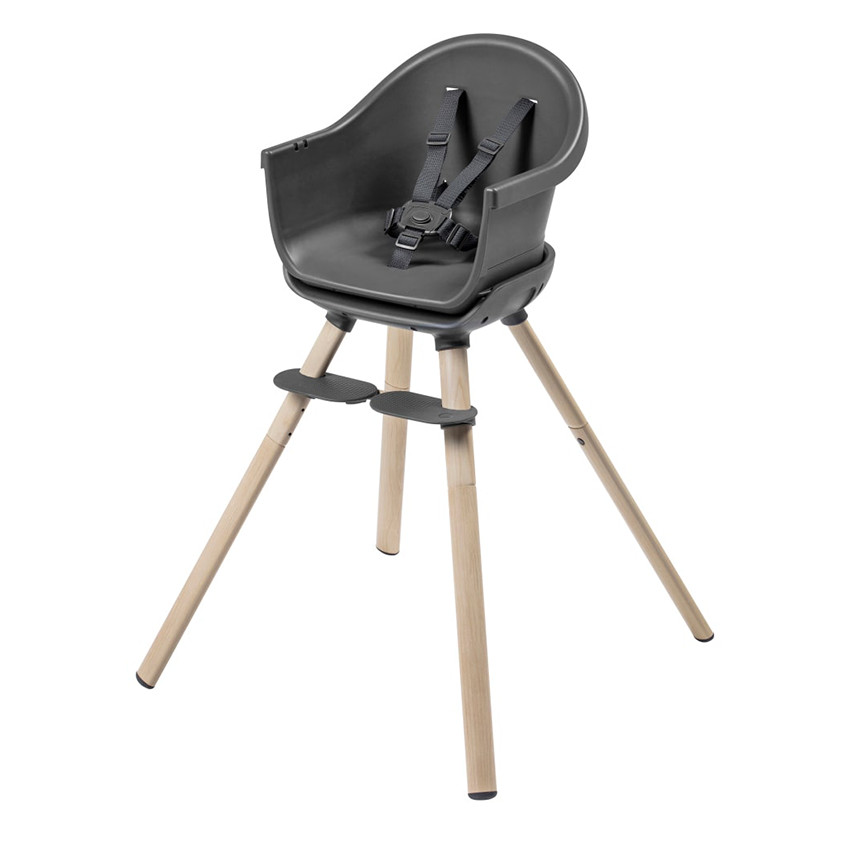 Kinderstoel Moa 4-in-1 Graphite 2 Eco 