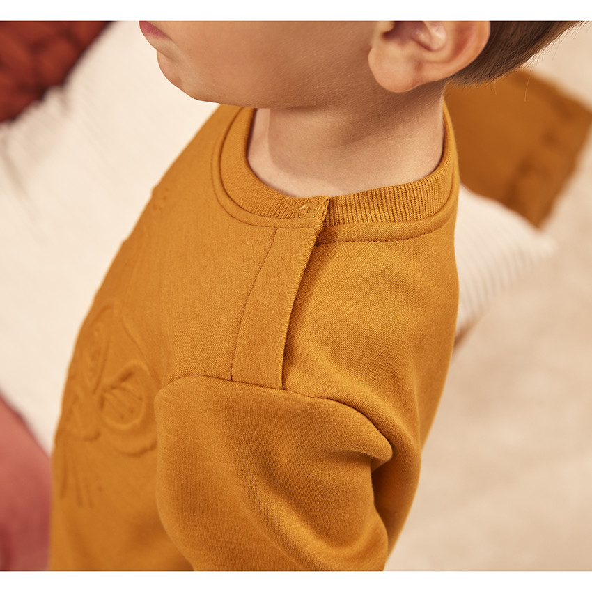 Sweatshirt met reliëfpatroon Simba Disney voor baby jongen 