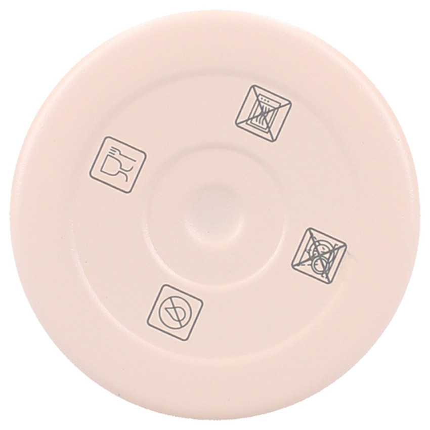 Gourde isotherme 350ml Fleurs Rose 